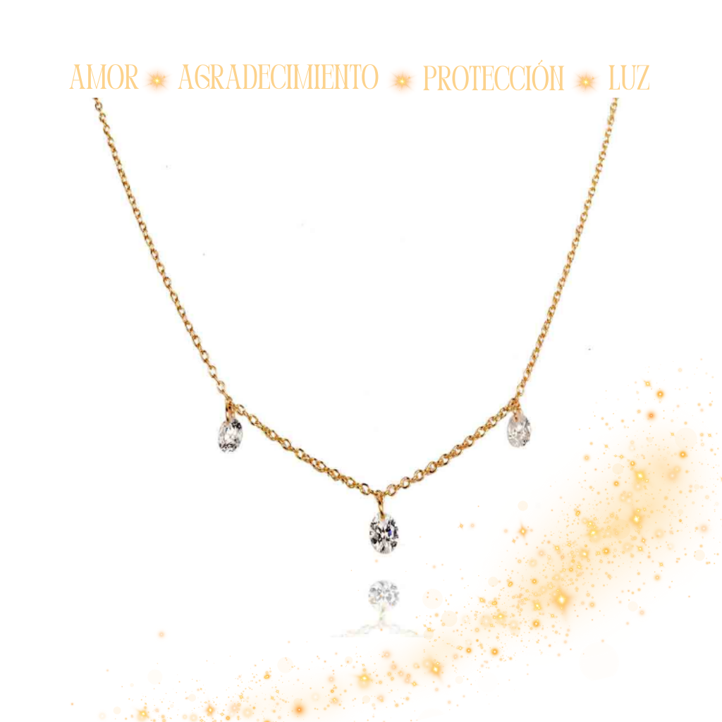 Collar Triple Luz